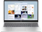 HP Laptop 15-fc0690AU with AMD Ryzen 5 processor and 15.6" FHD display running Windows 11 Home.