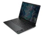 HP OMEN 15-ga0028TX gaming laptop displaying League of Legends, featuring a 15.3" WQXGA 180Hz screen.