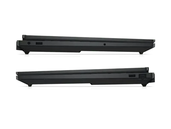 HP OMEN 15-ga0028TX laptop side view showing ports on both sides.