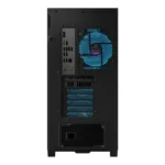 ASUS ROG Tower G700TF-09285K047WS rear I/O ports and RGB fan.