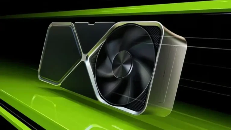 NVIDIA GeForce RTX 4090 Founders Edition graphics card on a green background available at YourShoppy.com in Koramangala.