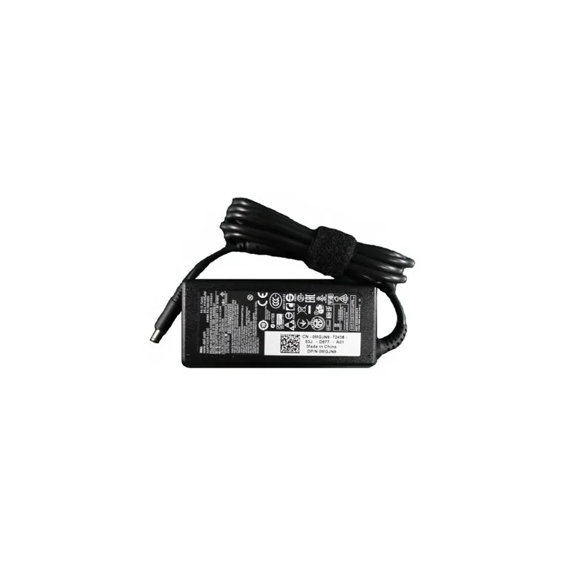 Dell 65W 4.5mm barrel pin AC adapter for laptops, available at YourShoppy.com in Koramangala, Bangalore.
