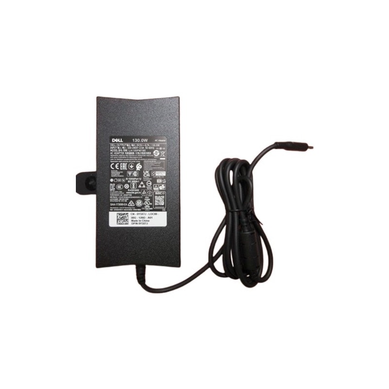 Dell E4 130W 4.5mm AC Adapter with Power Cord - India
