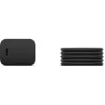 Dell 65W USB-C GaN AC adapter with a compact black power brick and integrated charging cable available at YourShoppy.com.