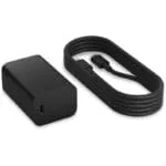 Dell 65W USB-C GaN AC adapter with a detachable charging cable, available at YourShoppy.com in Koramangala, Bangalore.