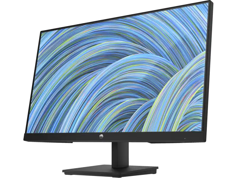HP V24v G5 FHD Monitor (65P63AA) with 23.8-inch VA panel and 75Hz refresh rate.