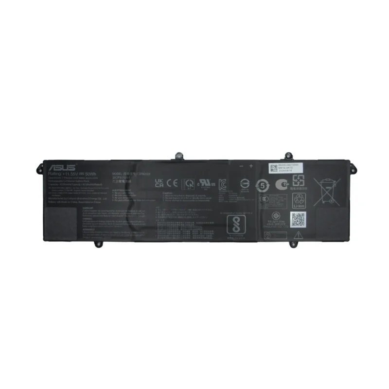 Genuine Asus C31N2024 laptop battery, 11.55V, 50Wh, 3-cell, for VivoBook.