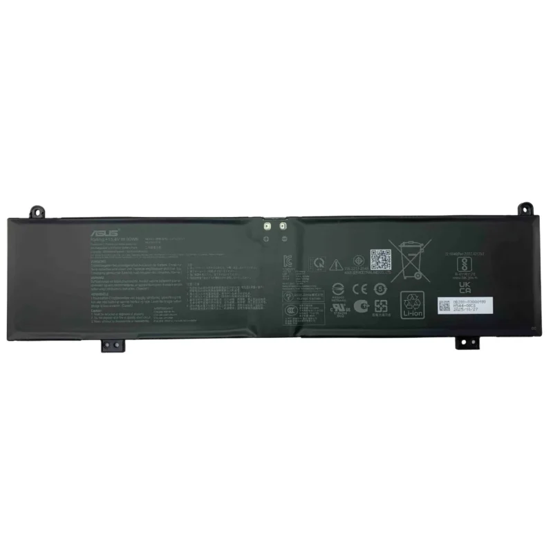 Asus C41N2013-1 laptop battery, 15.4V 90Wh, 4-cell, for ASUS ProArt, ROG, TUF Gaming laptops.