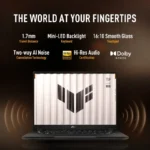 Asus TUF Gaming A14 FA401GM-RG038WS 14″ 2.5K 165Hz RTX 5060 Gaming Laptop - Image 5