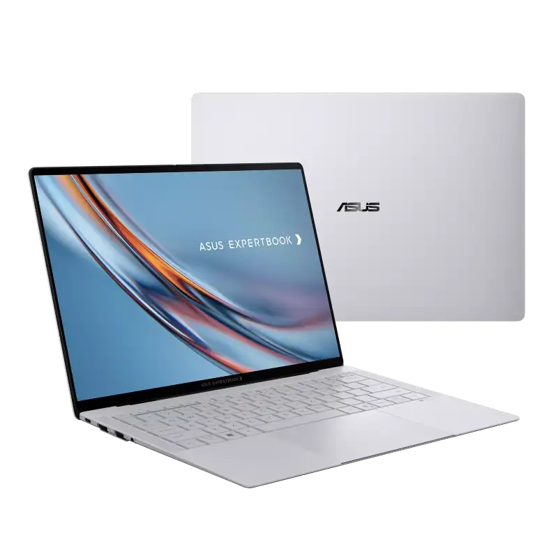 Asus ExpertBook Ultra B9406CAA-TH1190X laptop with Intel Core Ultra X7, 1TB SSD, 32GB RAM, 14" OLED touchscreen.