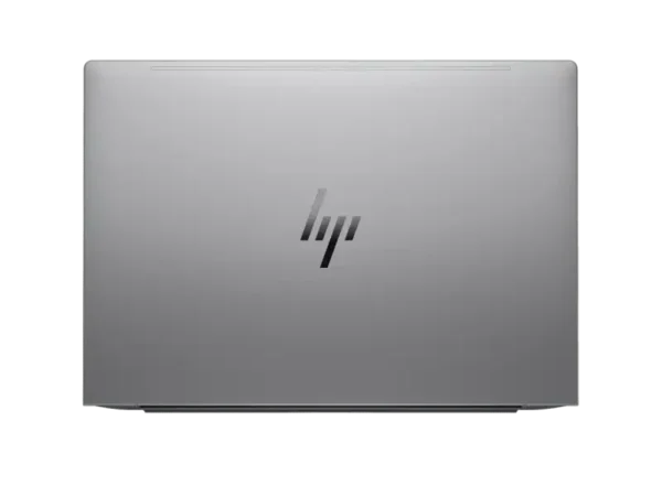 HP ZBook X G1i laptop in silver with the HP logo.