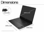 HP OMEN 40.6 cm (16) Gaming Laptop 16-ap0049AX, Black - 16 GB RAM - (C1NV8PA) - Image 2