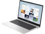 HP 240R G10 business laptop in silver, featuring a 14-inch FHD display and Windows 11 Pro.