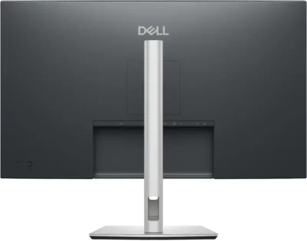 Dell P3225QE 32-inch 4K USB-C hub monitor rear view with stand.