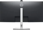 Dell P3424WEB monitor rear view with stand and Dell logo.
