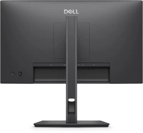 Dell Pro P2226H monitor back view with ports and stand.