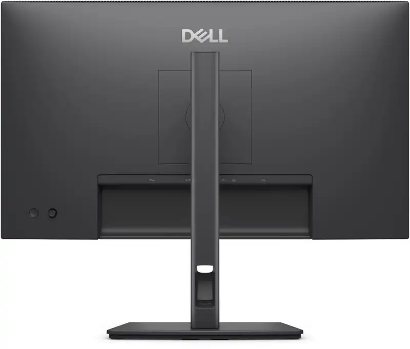 Dell Pro P2426H monitor rear view showing ports and stand.