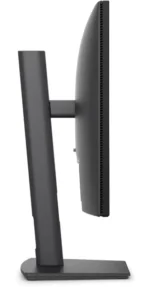 Dell P2426HE monitor side profile showing its slim design and stand.