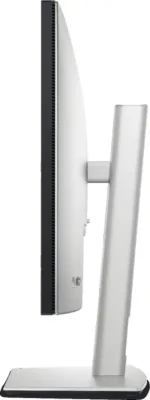 Dell UltraSharp U2725QE 27-inch 4K Thunderbolt Hub monitor side view.