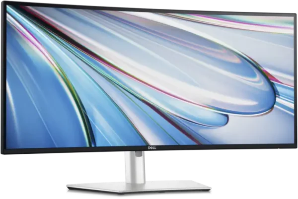 Dell UltraSharp 34 Curved Thunderbolt Hub Monitor U3425WE with vibrant IPS display.