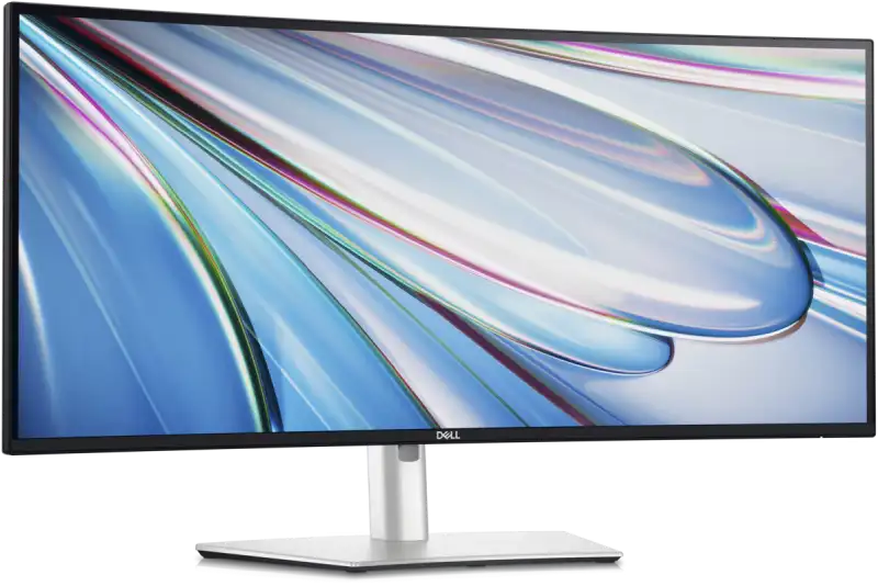 Dell UltraSharp 34 Curved Thunderbolt Hub Monitor U3425WE with vibrant IPS display.