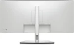 Dell UltraSharp 34 Curved Thunderbolt Hub Monitor U3425WE rear view showing ports and stand.
