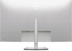 Dell UltraSharp 43 4K USB-C Hub Monitor U4323QE rear view with ports and stand.