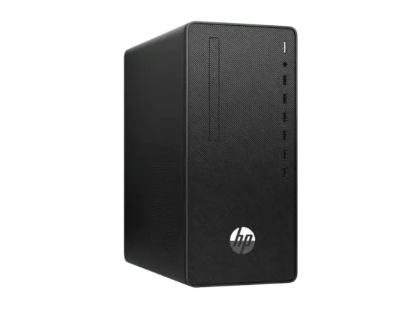 HP 285 Pro G8 Microtower Desktop PC with AMD Ryzen 5 processor and 8GB RAM.