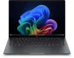HP EliteBook X G2i 14-inch laptop with Intel Core Ultra X7, 32GB RAM, and Intel Arc graphics.