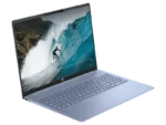 HP OmniBook 5 AI 16-af1101TU blue laptop with 16GB RAM displaying a surfer on a wave.