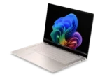HP OmniBook Ultra Laptop Next Gen AI 14-kd0083TU in Silk Sand with 16GB RAM and 1TB SSD.