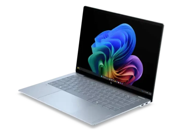 HP OmniBook Ultra Laptop Next Gen AI 14-kg0020QU in blue with 16GB RAM and a vibrant display.