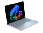 HP OmniBook Ultra Laptop Next Gen AI 14-kg0020QU in blue with 16GB RAM and a 14" 2K screen.