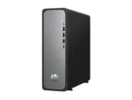 HP OmniDesk Slim desktop PC S03-0007in BH7T9PA with HP logo.