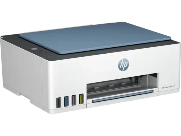 HP Smart Tank 525 all-in-one color inkjet printer with scanner and copier.