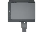 Top view of HP Smart Tank 580 All-in-One Color Inkjet Printer with control panel and output tray.