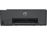 HP Smart Tank 581 All-in-One Printer with HP logo and color ink indicators.