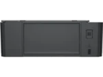 HP Smart Tank 581 printer back view showing USB and power ports.