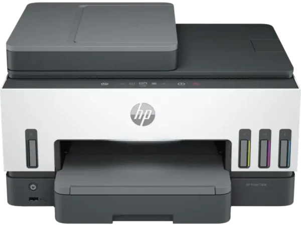 HP Smart Tank 790 Wi-Fi All-in-One printer with ADF and Magic Touch Panel.
