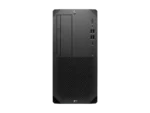 HP Z2 Tower G9 Workstation front view with ports and drive bays.