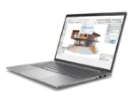 HP ZBook 8 G1ak 35.6 cm (14) Mobile Workstation PC, Silver - 32 GB RAM - (D30B4PA) - Image 2