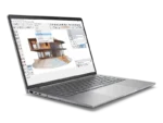 HP ZBook 8 G1ak 35.6 cm (14) Mobile Workstation PC, Silver - 32 GB RAM - (D30B4PA) - Image 3