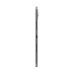 Lenovo Idea Tab Pro ZAE50127IN Luna Grey tablet side profile with USB-C port and speaker grilles.