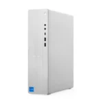 Lenovo IdeaCentre Tower 08IRH9 – 90XW0055IN desktop featuring a sleek white vertical chassis available at YourShoppy.com.