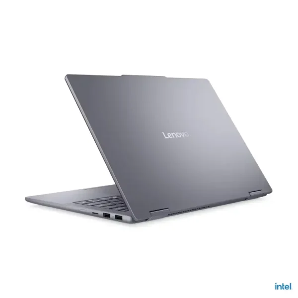 Lenovo IdeaPad 5 2-in-1 14IAL10-83KR0076IN laptop with Intel Core Ultra 5 processor and 14" WUXGA touchscreen.