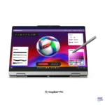 Lenovo IdeaPad 5 2-in-1 laptop with stylus, Intel Core Ultra 5, 16GB RAM, 512GB SSD, 14" touchscreen.