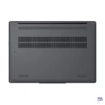 Lenovo IdeaPad Slim 3 laptop bottom view showing vents and Intel Core Ultra 7 logo.