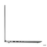 Lenovo IdeaPad Slim 3 15AMN8 laptop side view showing USB, HDMI, and audio ports.