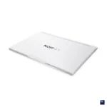 Lenovo Legion 7 16IAX10-83KY001GIN white laptop closed with Intel Core Ultra 9 logo.