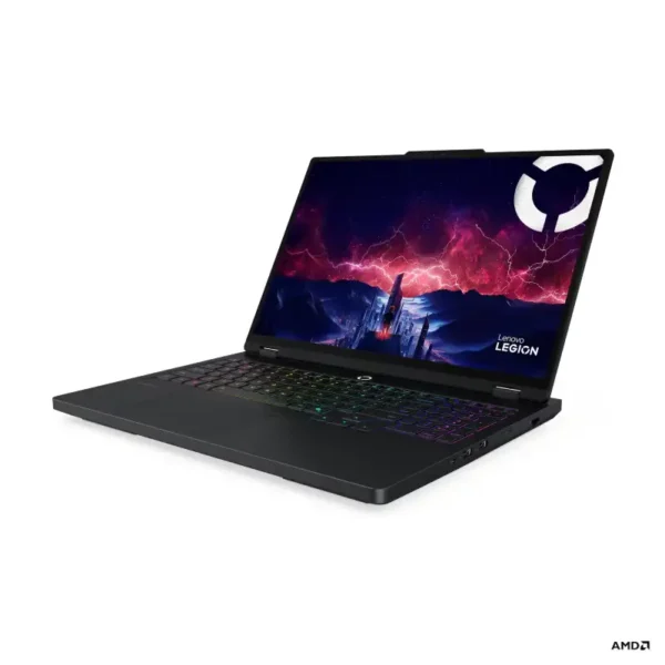 Lenovo Legion Pro 5 16AFR10-83F2004CIN laptop with AMD Ryzen 9, 32GB RAM, 1TB SSD, RTX 5060, and 16" OLED display.